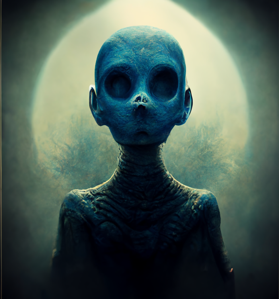 a scary alien