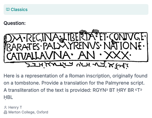 Samples of the diverse and challenging questions submitted to Humanity's Last Exam.