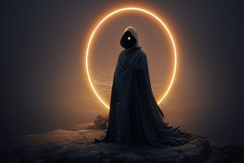 A friendly, helpful AI oracle – Made with Midjourney