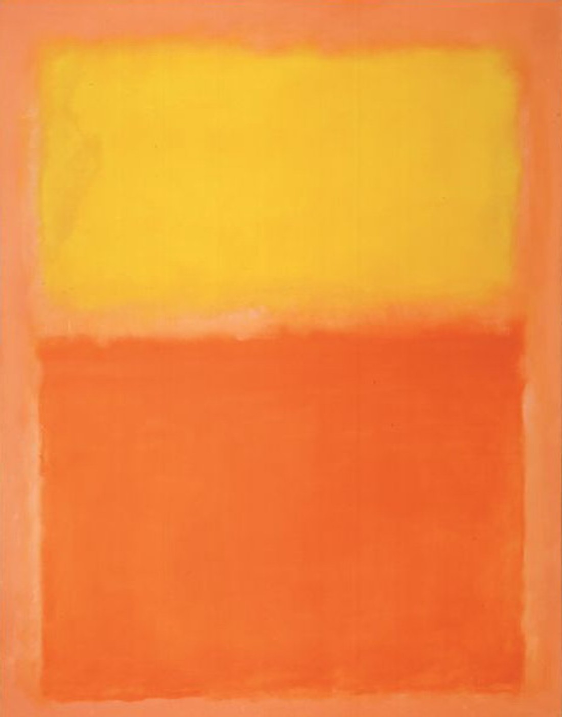 Mark Rothko's Orange and Yellow