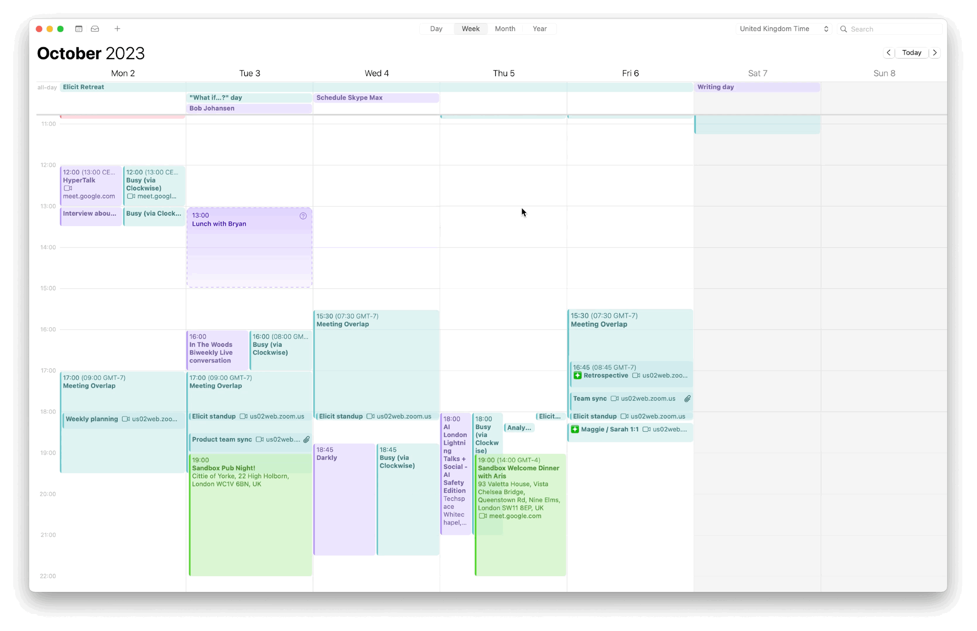 Marking a new calendar event as 'unconfirmed' in Mac calendar