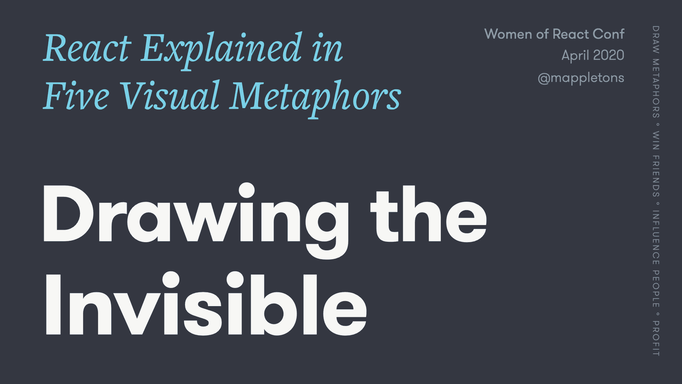 Drawing the Invisible: React Explained in Five Visual Metaphors